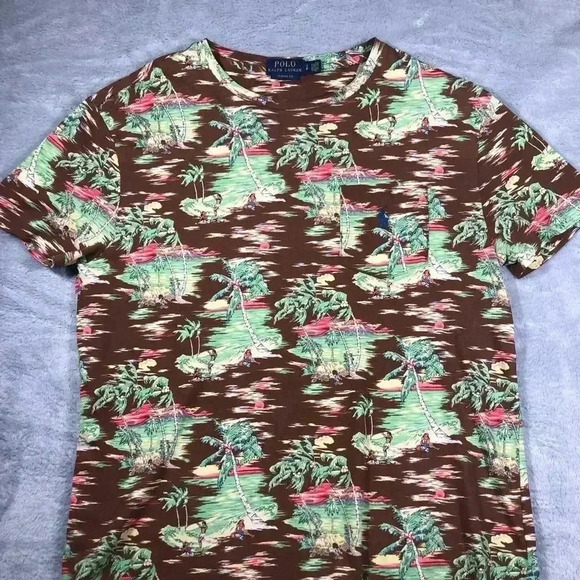Ralph lauren Hawaii  shirt size small - Picture 1 of 4